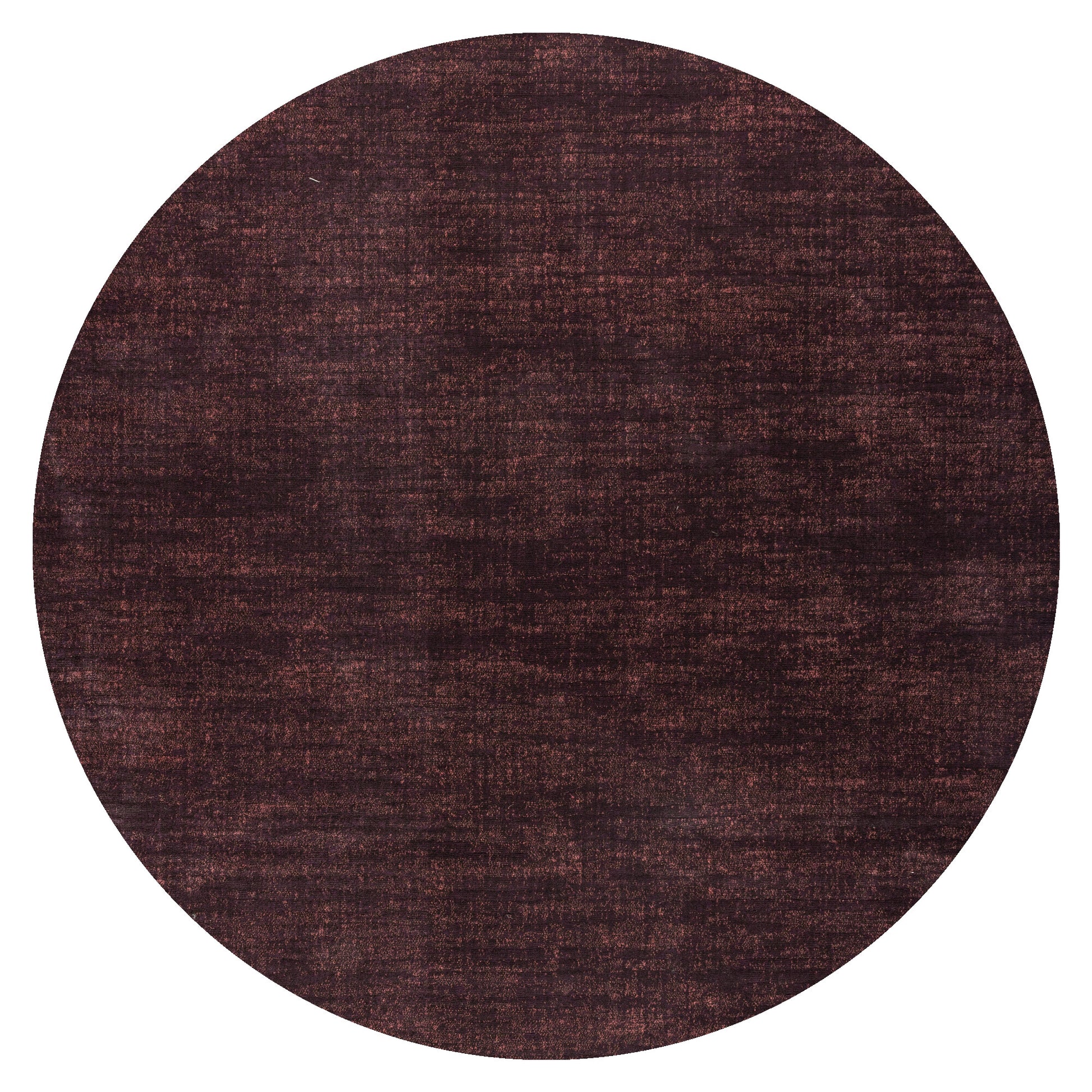 Vloerkleed Arold Bordeaux - rond