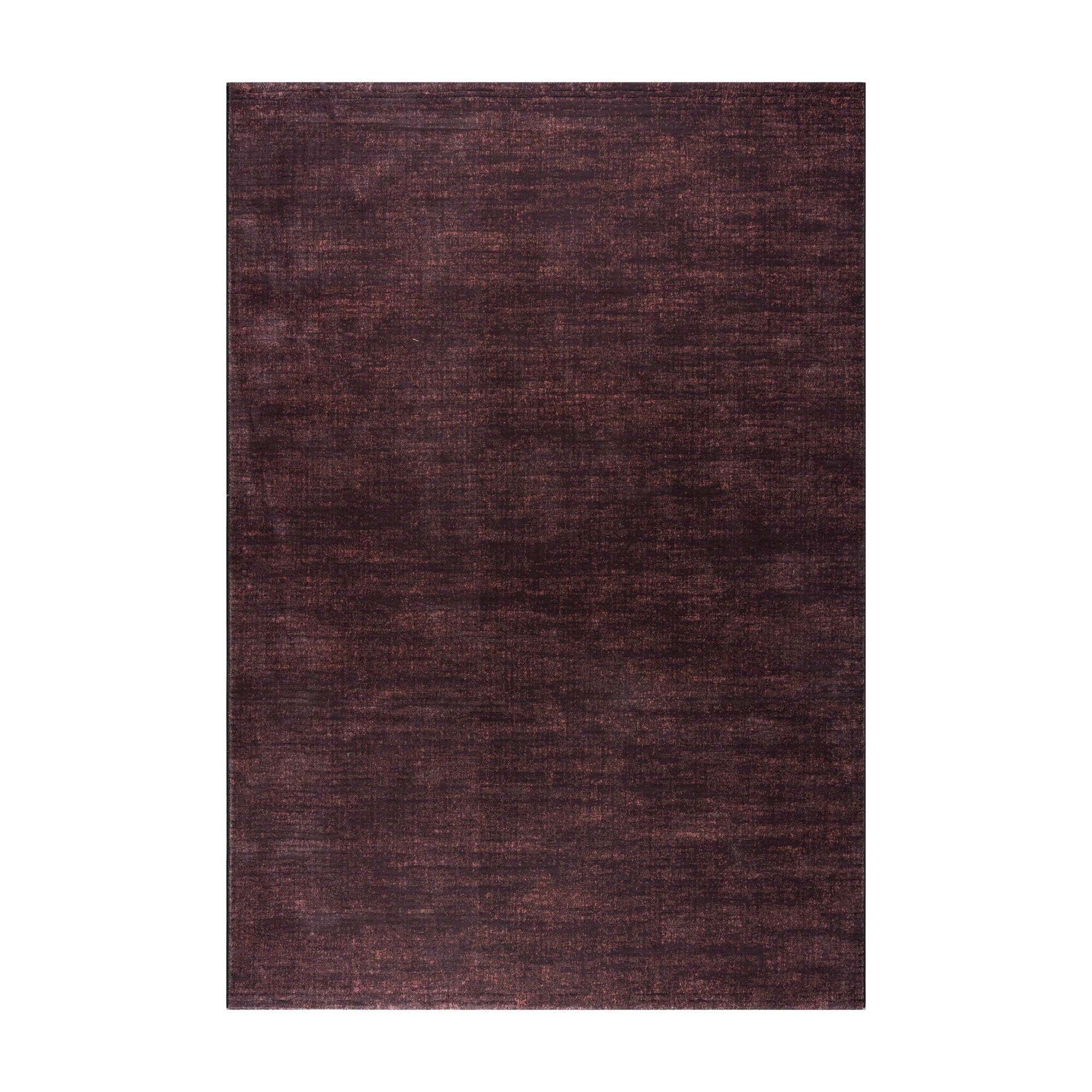 Vloerkleed Arold Bordeaux - vlak