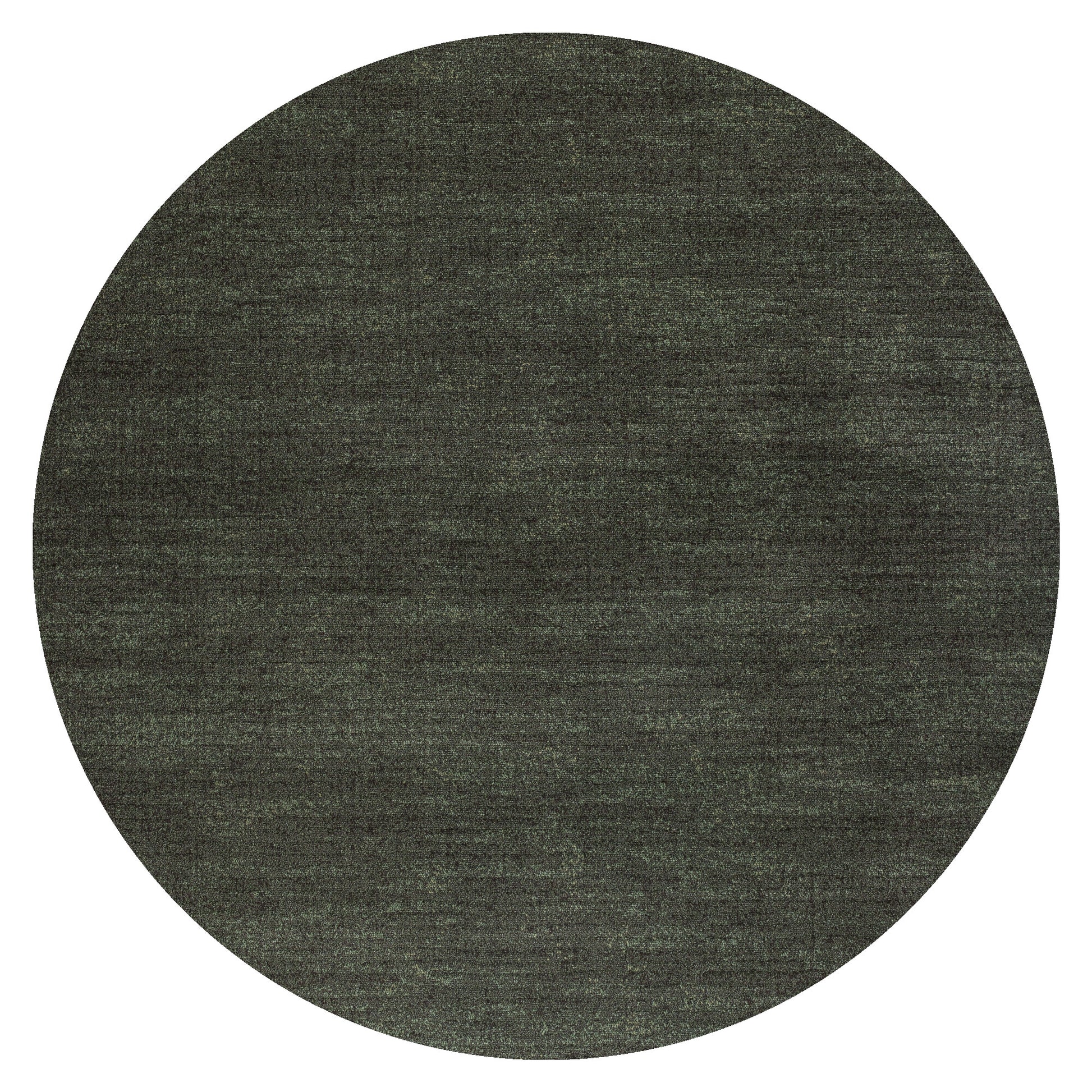 Vloerkleed Arold Olijfgroen - rond