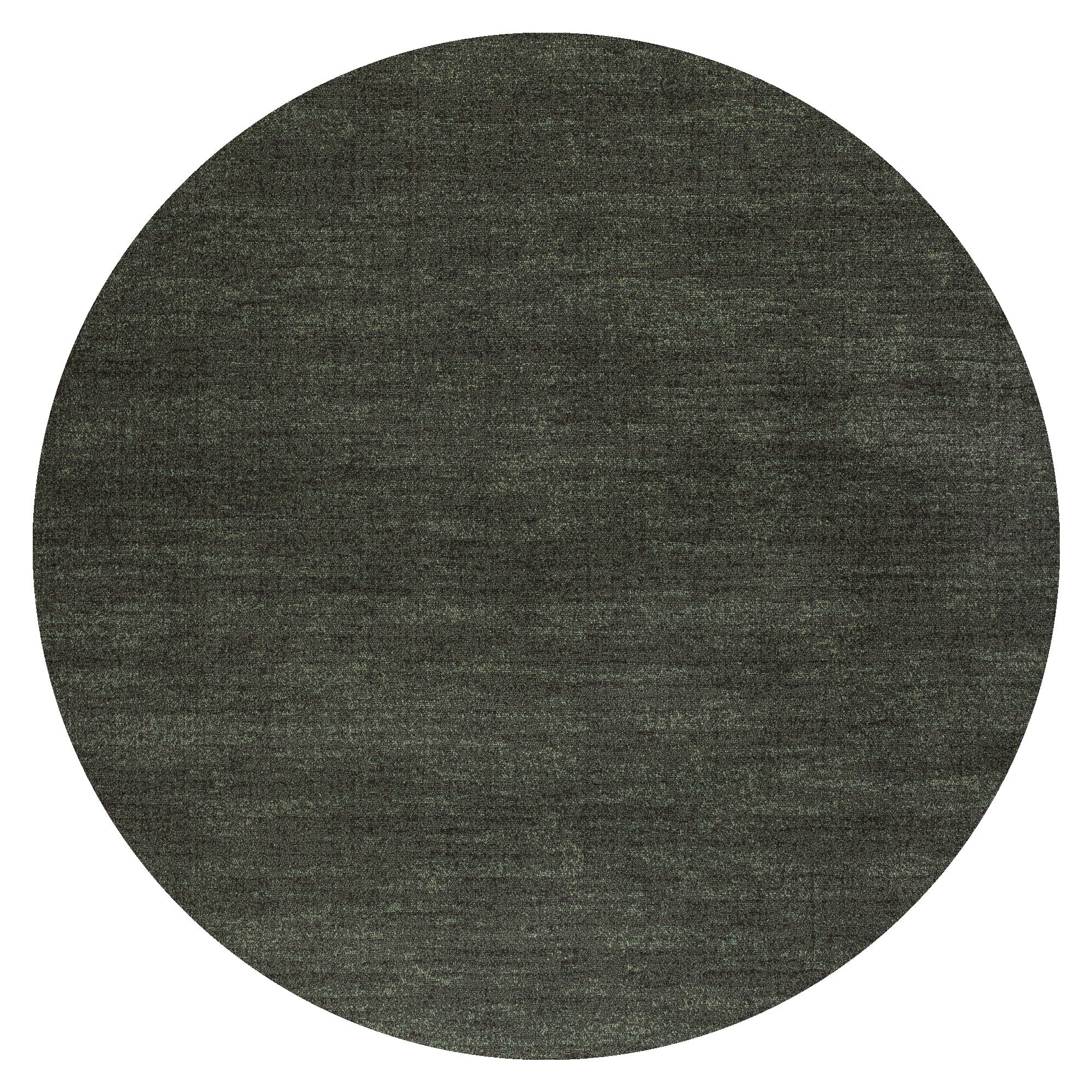 Vloerkleed Arold Olijfgroen - rond