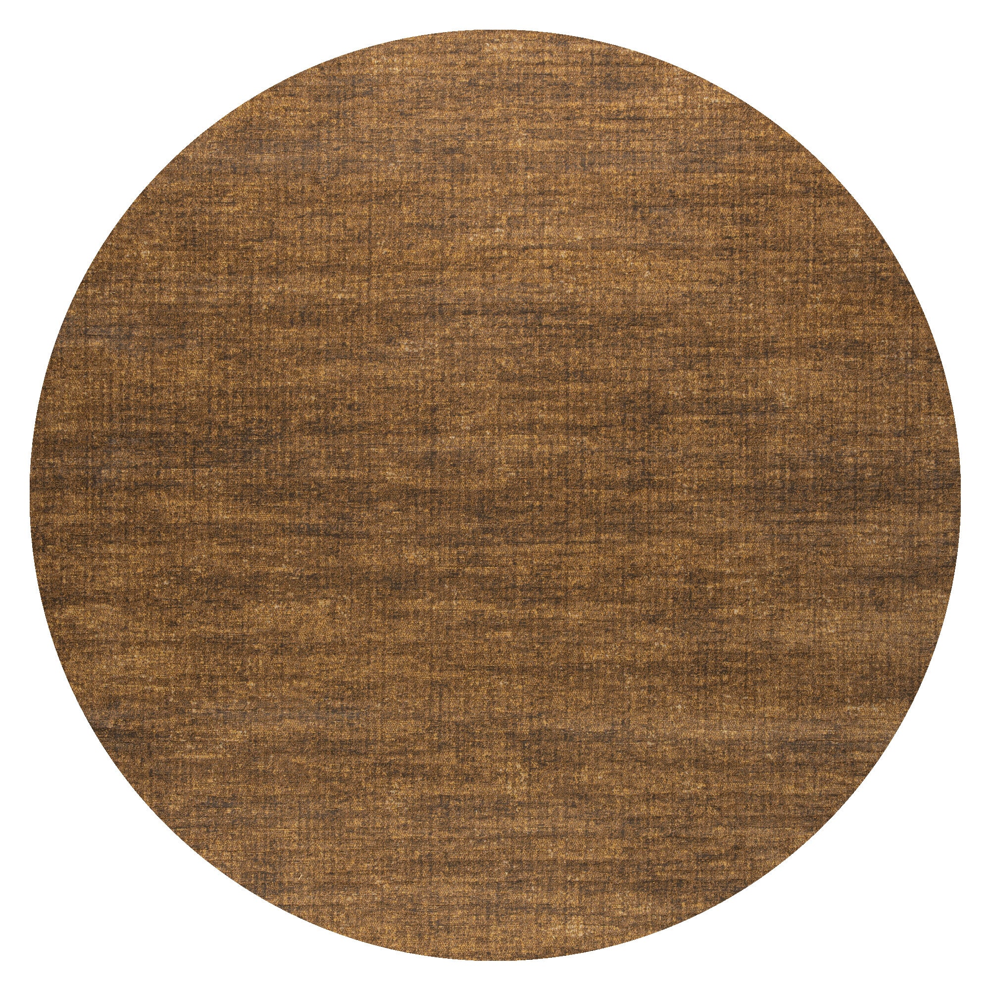 Vloerkleed Arold Oker - rond