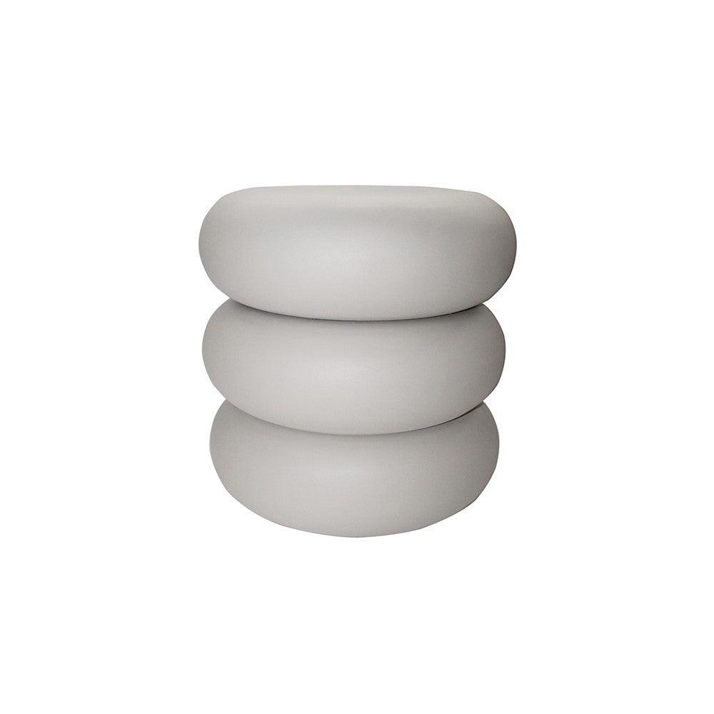Bijzettafel Beemster, Ø45, H45, Off-White
