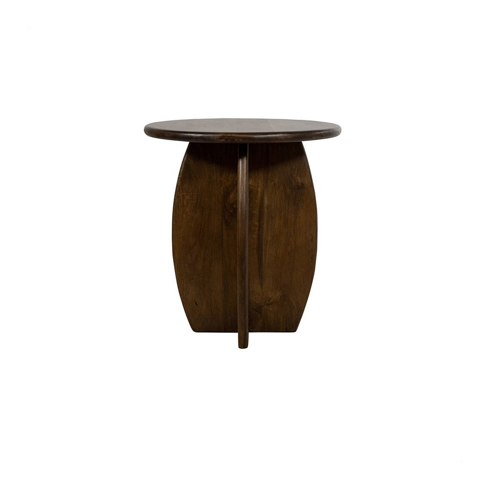 Bijzettafel Ø50, Mango Brown Walnut – Belly – afbeelding 2