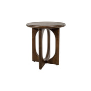 Bijzettafel Ø50, Mango Brown Walnut – Zodiac