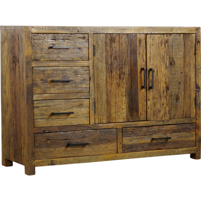 Brent Dressoir 160 cm — Gerecycled hout