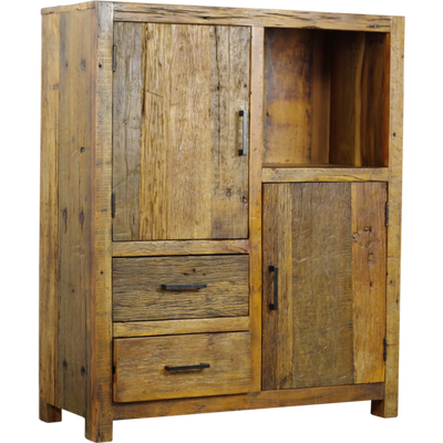 Brent Kabinet 120 cm — Gerecycled hout