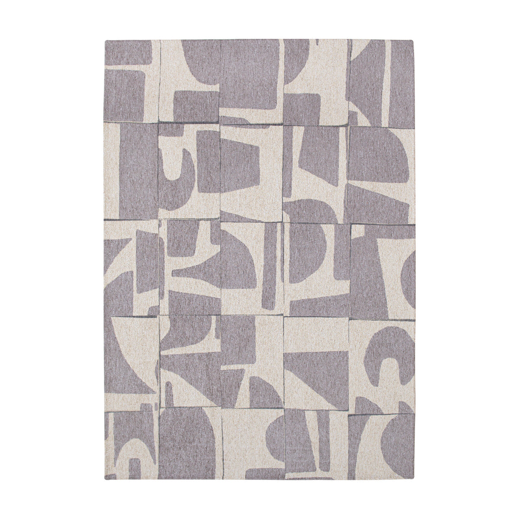 Vloerkleed Craft Papercut Grijs