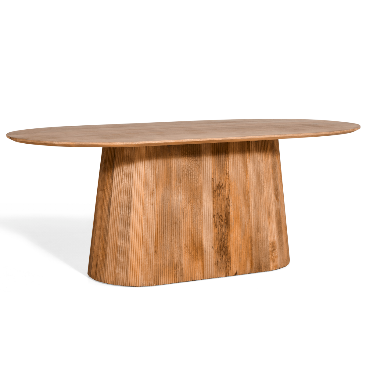 Eettafel Mokka - Lichtbruin 200 cm