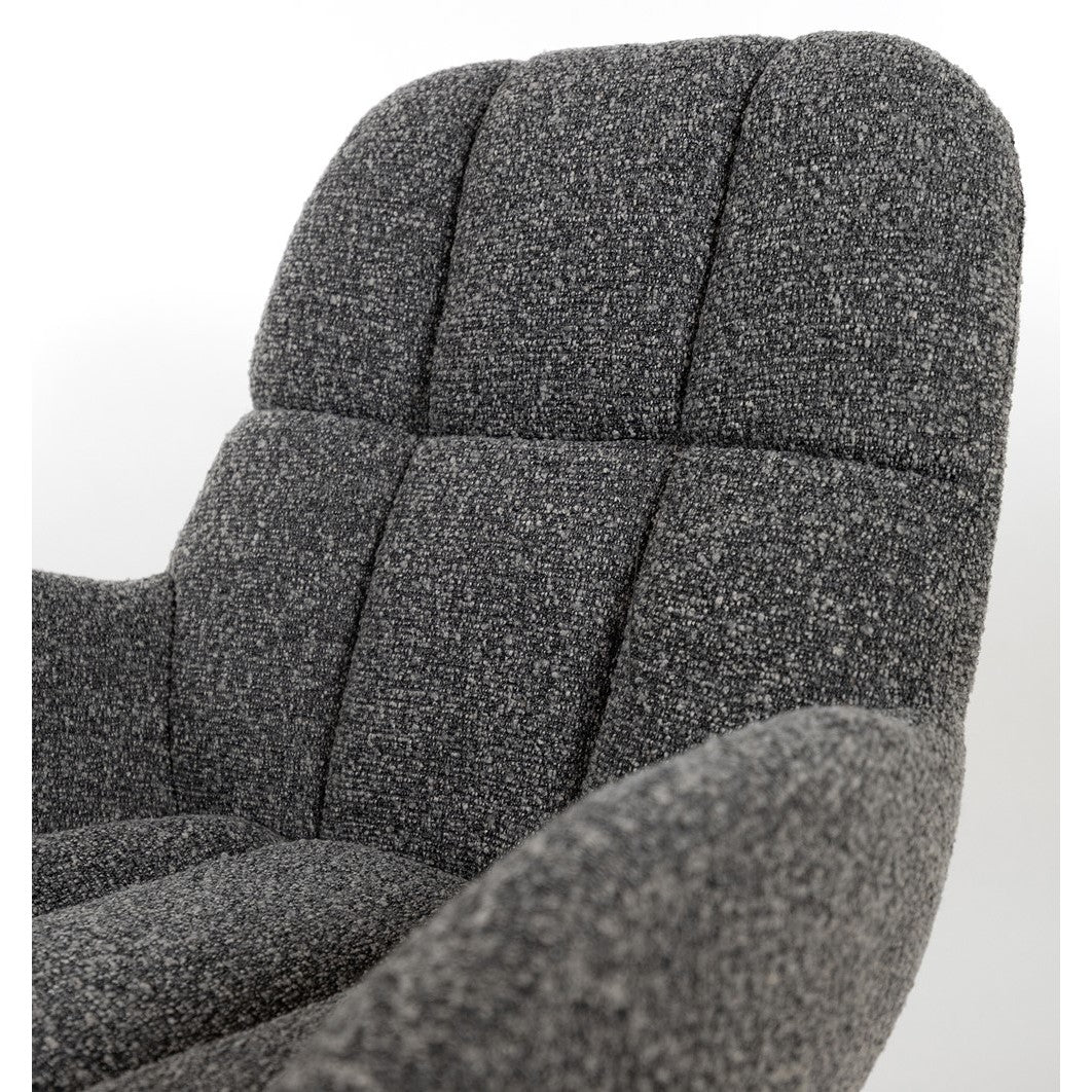 Draaifauteuil Elvis 360 – Monet – Antracite 0252 – afbeelding 7