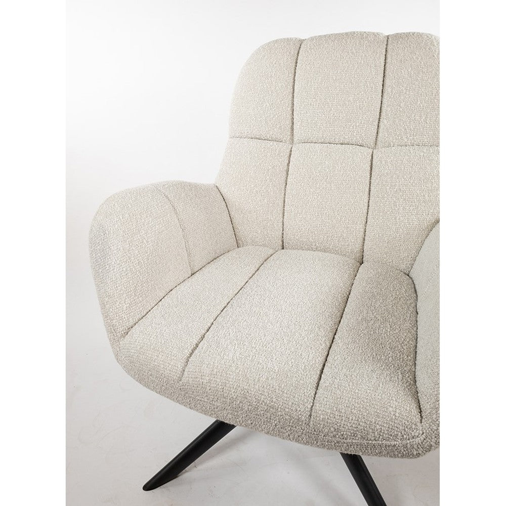 Draaifauteuil Elvis 360 – Monet – Pearl 0855 – afbeelding 5