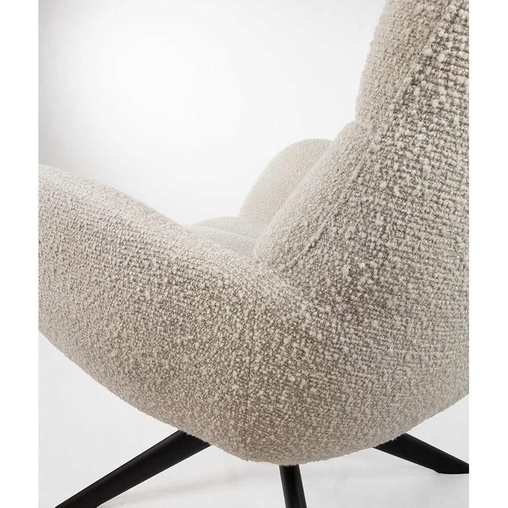 Draaifauteuil Elvis 360 – Monet – Pearl 0855 – afbeelding 6