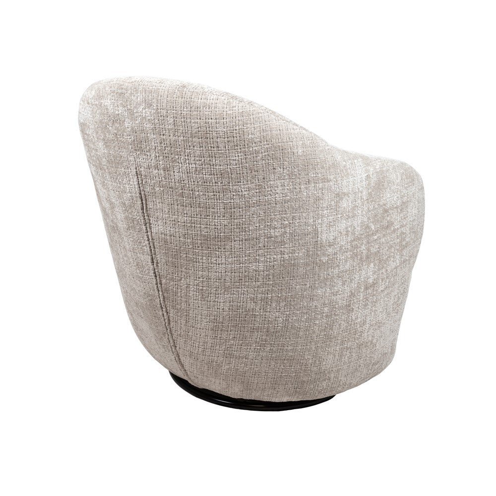 Draaifauteuil Jimi 360 – Cremona – Taupe 04 – afbeelding 3