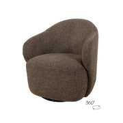 Draaifauteuil Jimi 360 – Present – Brown 440