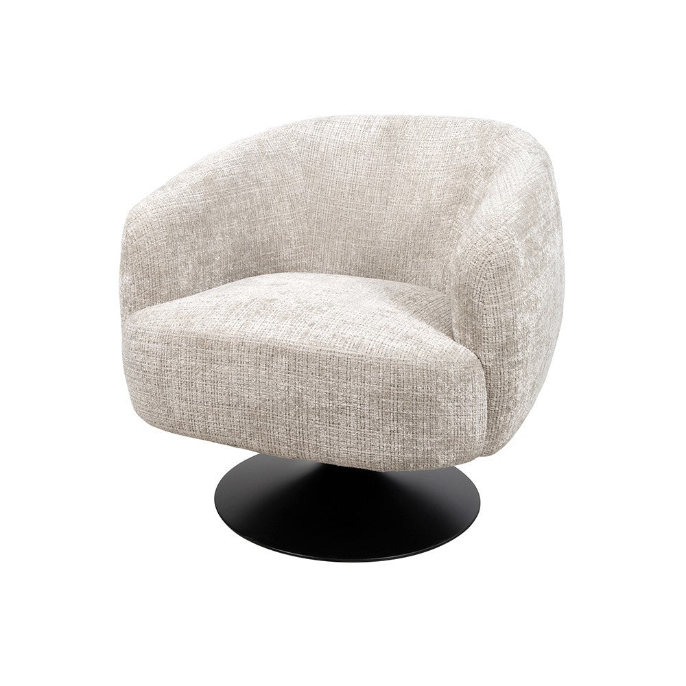 Draaifauteuil Louis 360 – Cremona – Taupe 04