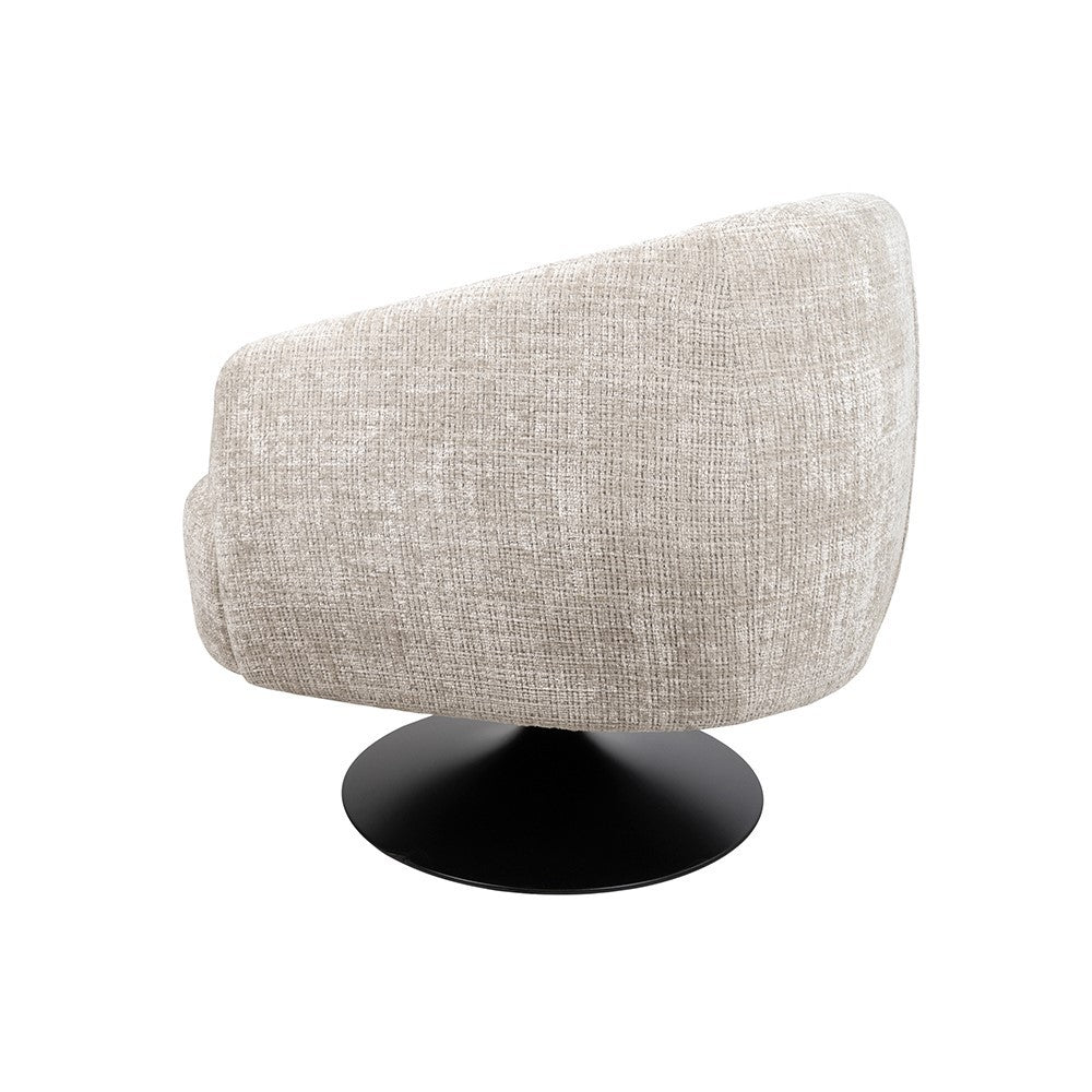 Draaifauteuil Louis 360 – Cremona – Taupe 04 – afbeelding 2