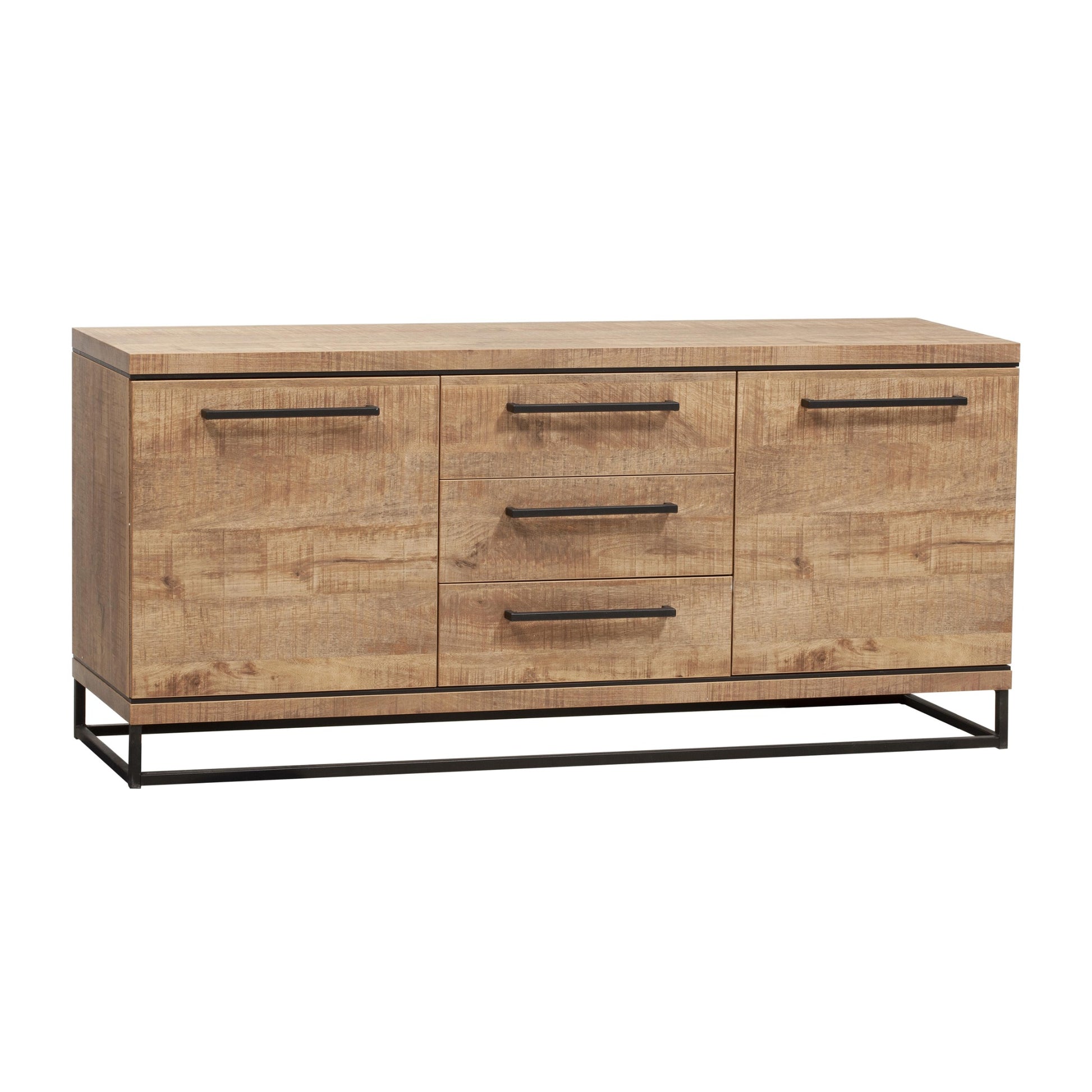 Dressoir Lisbon met 2 deuren en 3 lades, 180 cm breed