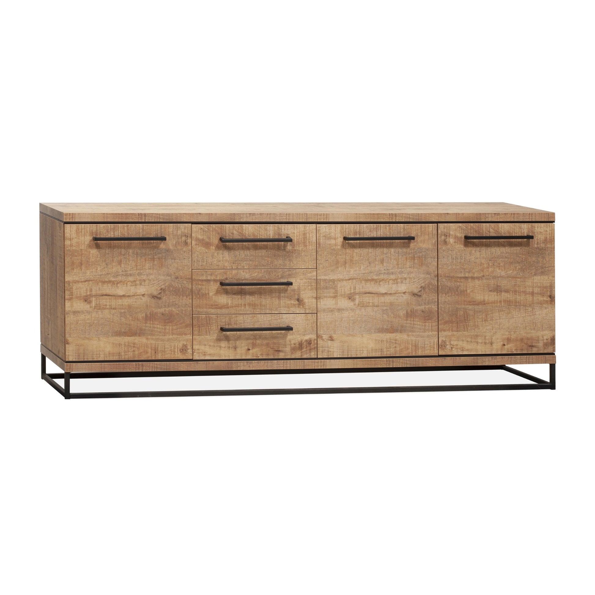Dressoir Lisbon met 3 deuren en 3 lades, 240 cm breed