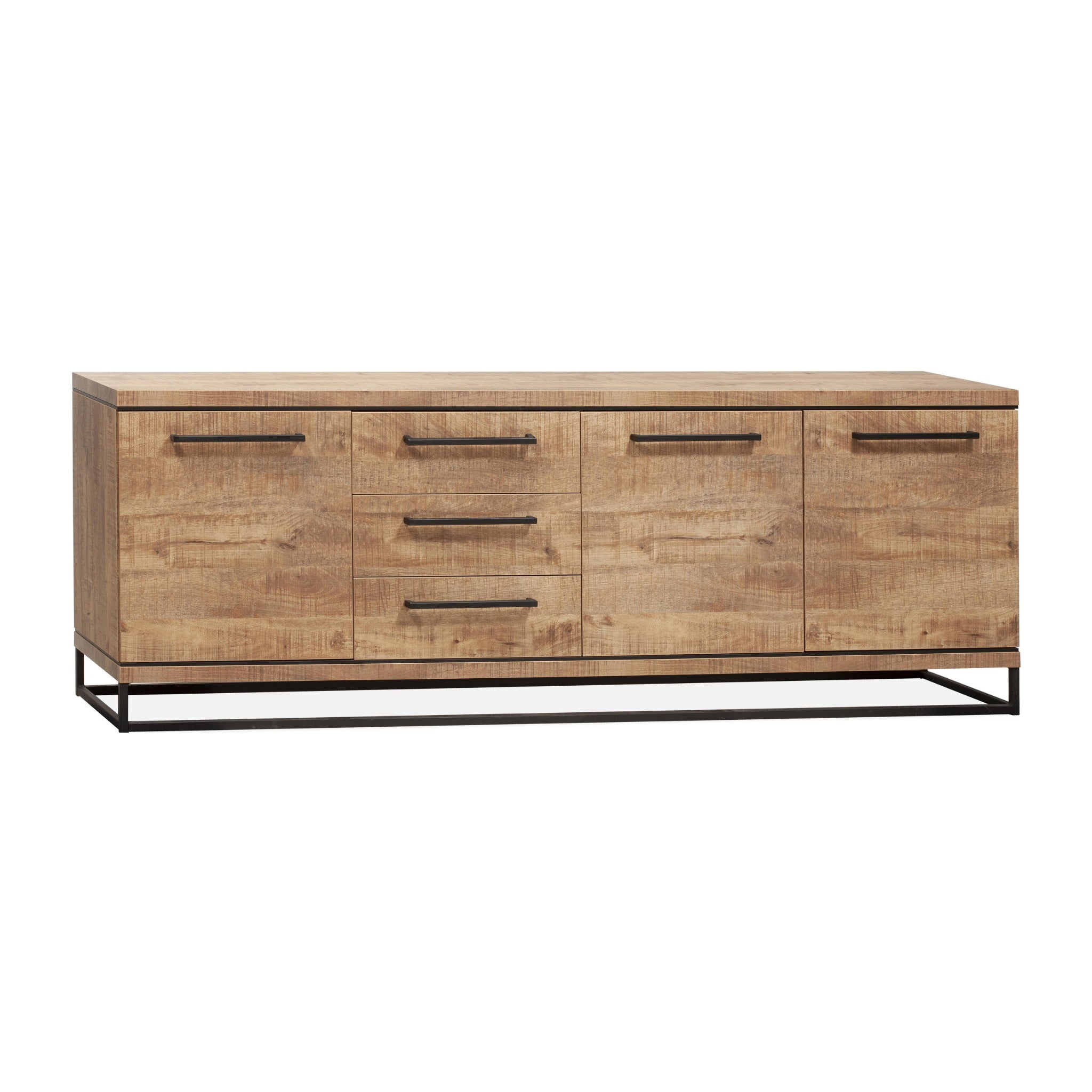 Dressoir Lisbon met 3 deuren en 3 lades, 240 cm breed