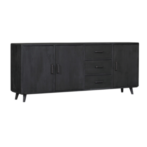 Dressoir Oxford Black | 220 cm