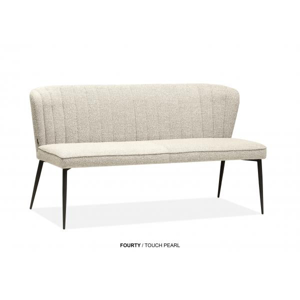 Eetkamerbank Lars 170 cm - Touch Pearl