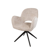 Eetkamerstoel Alicia – draaipoot 360ARS – Cremona – Taupe 04