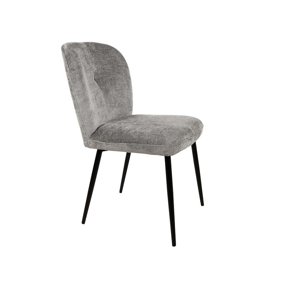 Eetkamerstoel Bobby – zonder arm – Perfect Harmony – Light grey 85 – afbeelding 4