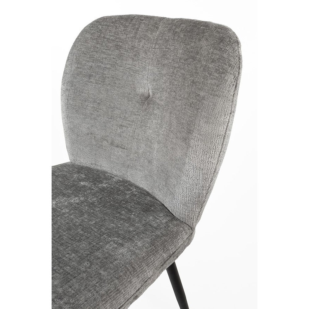 Eetkamerstoel Bobby – zonder arm – Perfect Harmony – Light grey 85 – afbeelding 5