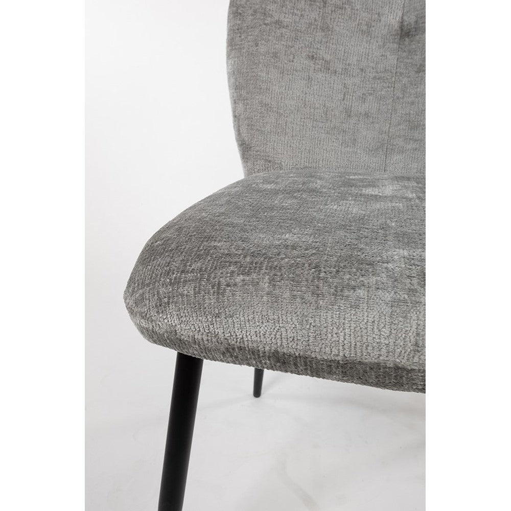 Eetkamerstoel Bobby – zonder arm – Perfect Harmony – Light grey 85 – afbeelding 6