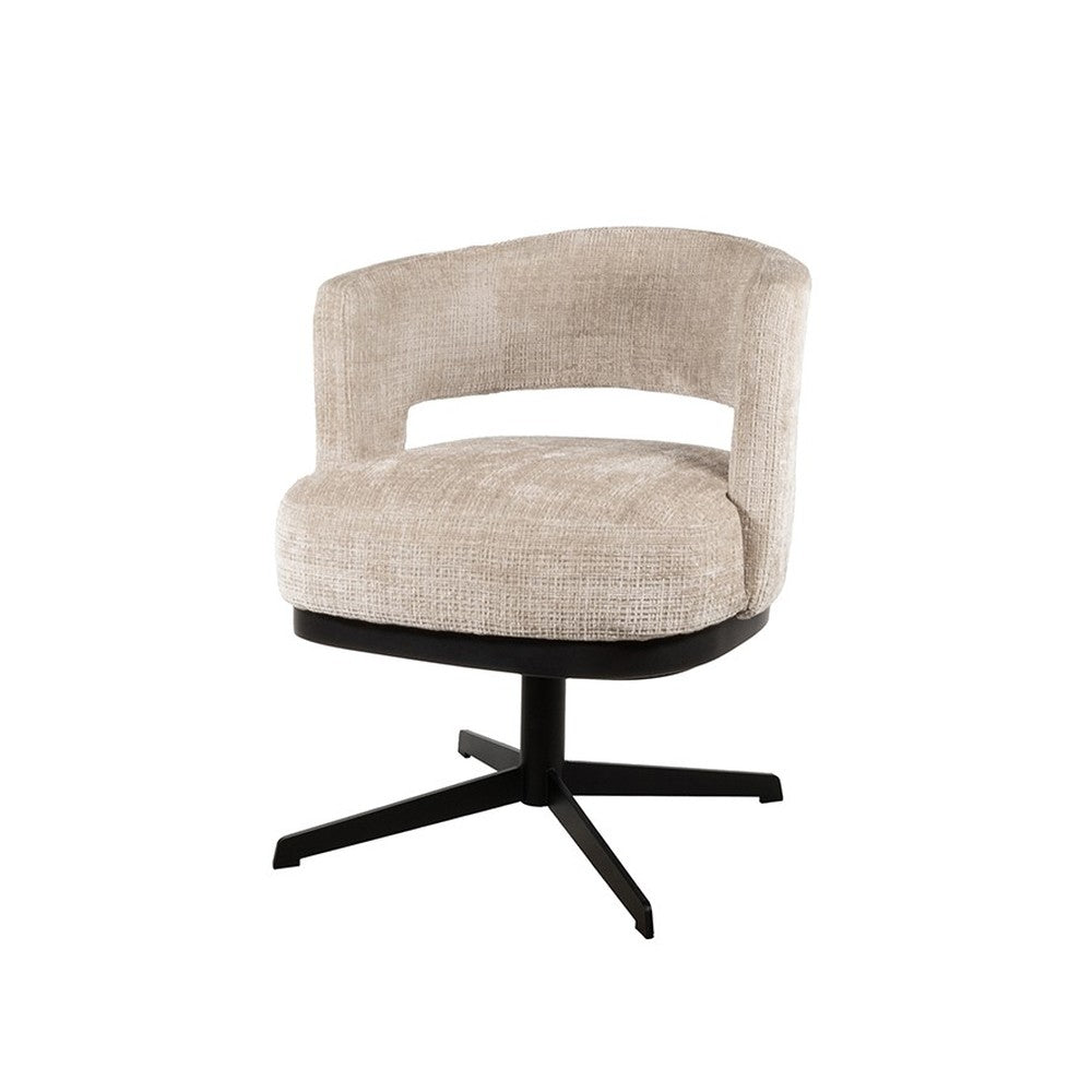 Eetkamerstoel Bruce – draaipoot 360 – Cremona – Natural 02 – afbeelding 2