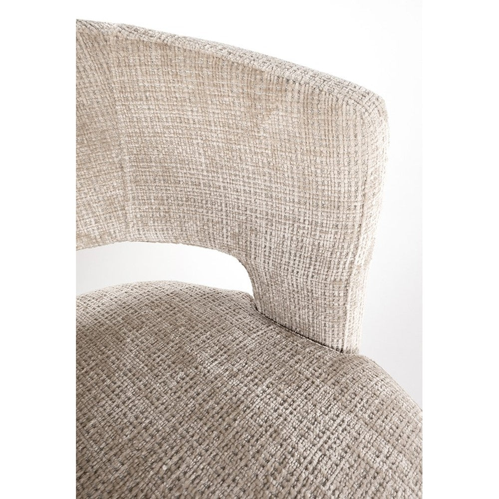 Eetkamerstoel Bruce – draaipoot 360 – Cremona – Natural 02 – afbeelding 5
