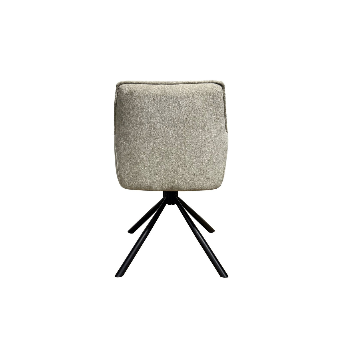 Eetkamerstoel Dublin Beige - achterkant