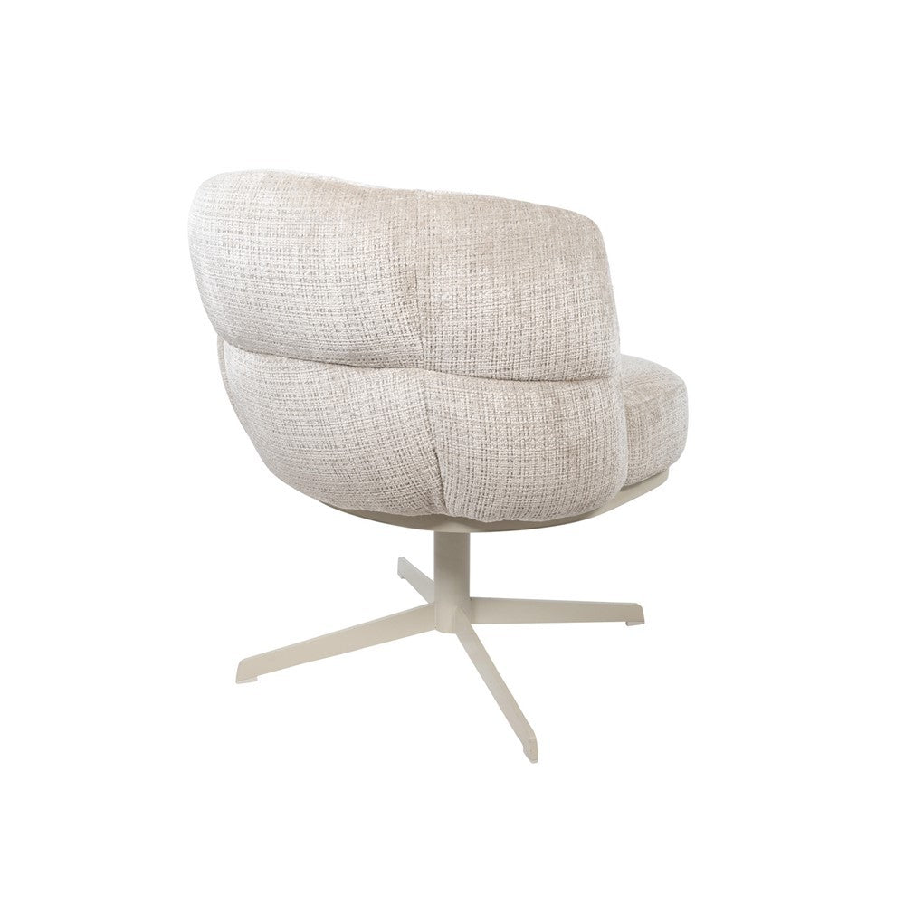 Eetkamerstoel JLo – beige draaipoot 360 – Cremona – Taupe 04 – afbeelding 3