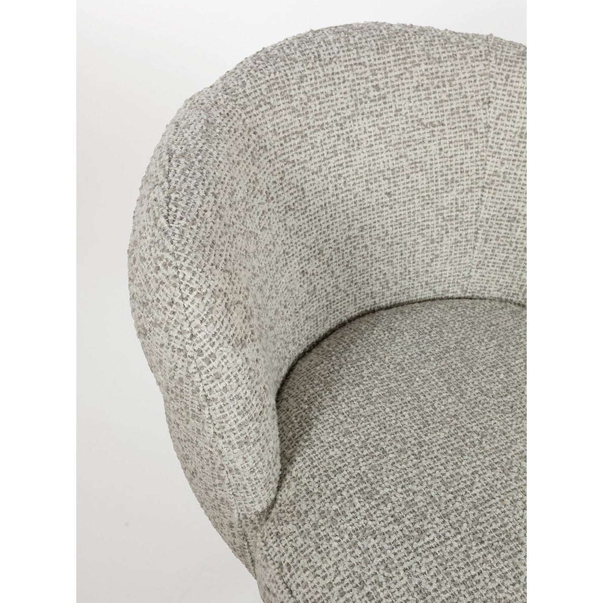 Eetkamerstoel JLo – beige draaipoot 360 – Cuzco – Fog 3 – afbeelding 7