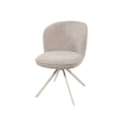Eetkamerstoel Kate – off-white draaipoot 360 – Present – Sandy 121