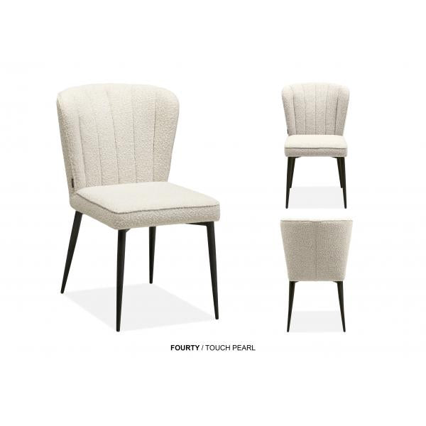 Eetkamerstoel Lars - Touch Pearl