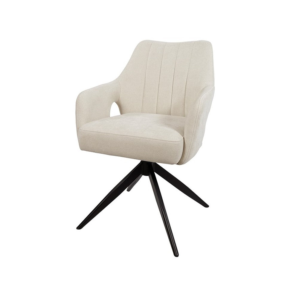 Eetkamerstoel Marley – 360AR – Storm – Ecru 02