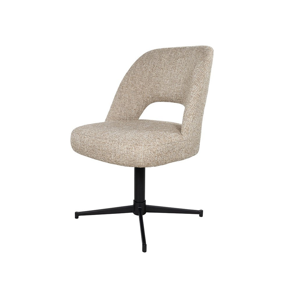 Eetkamerstoel Maxima – draaipoot 360 – Field – Hazel 170