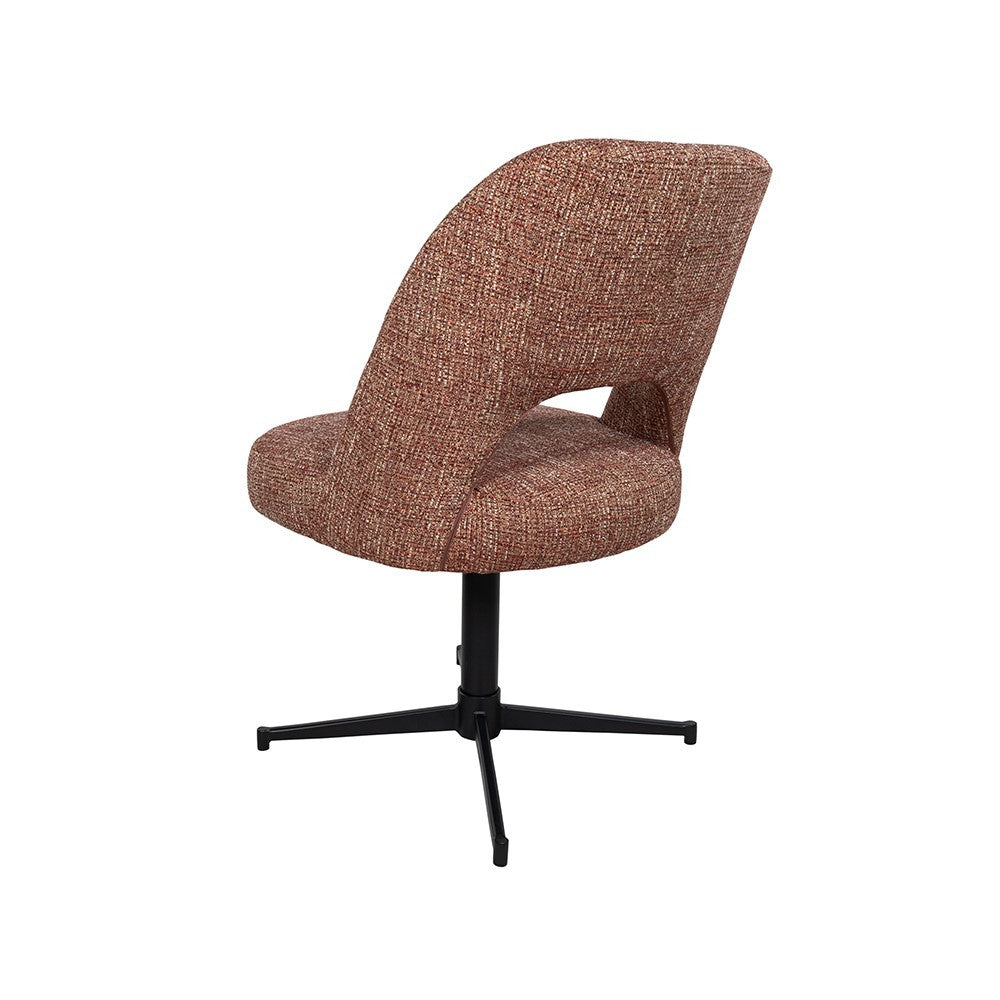 Eetkamerstoel Maxima – draaipoot 360 – Field – Wine red 232 – afbeelding 2