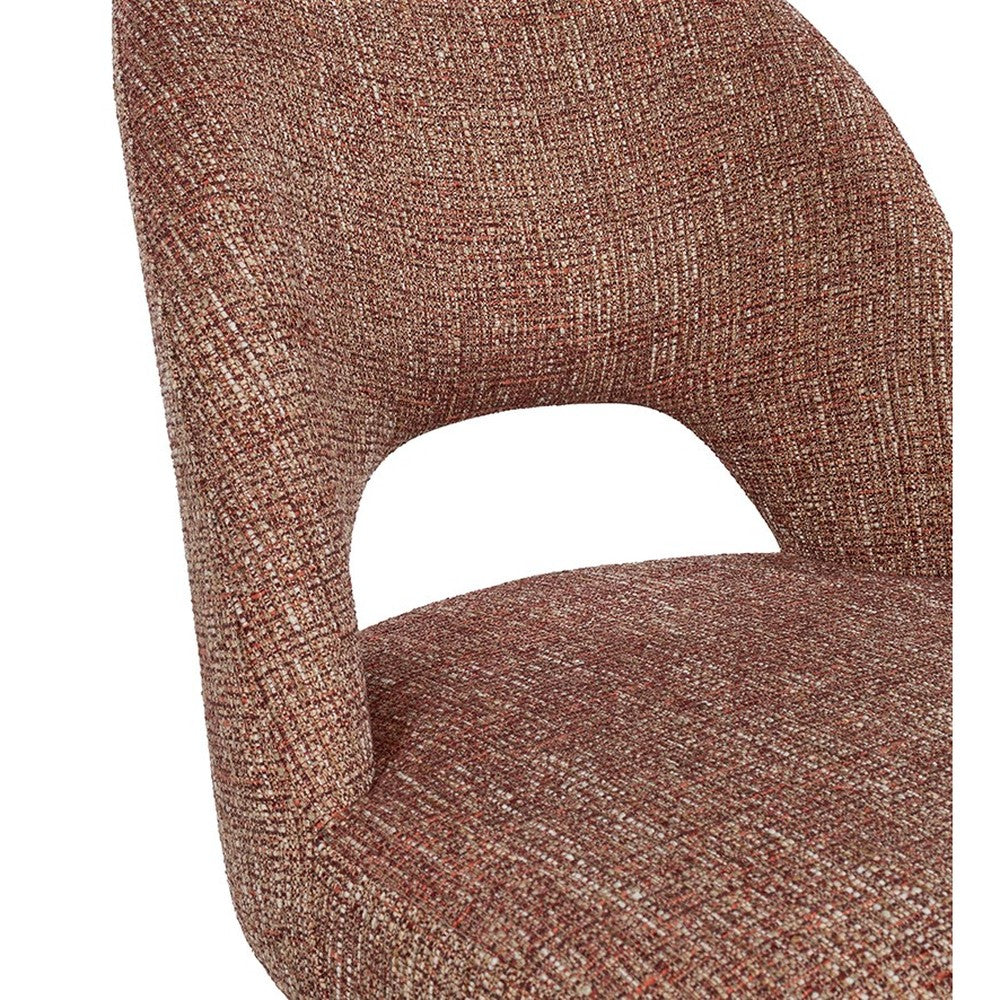 Eetkamerstoel Maxima – draaipoot 360 – Field – Wine red 232 – afbeelding 5