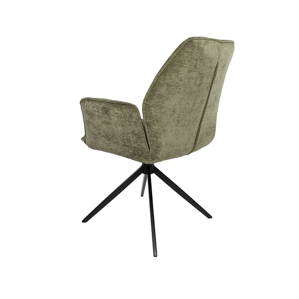 Eetkamerstoel Riva – draaipoot 360ARS – Vibe – Moss 38 – afbeelding 2
