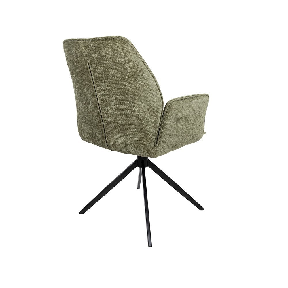 Eetkamerstoel Riva – draaipoot 360ARS – Vibe – Moss 38 – afbeelding 3