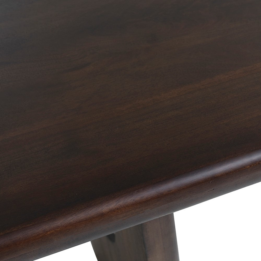 Eetkamertafel 180, Mango Brown Walnut – afbeelding 6