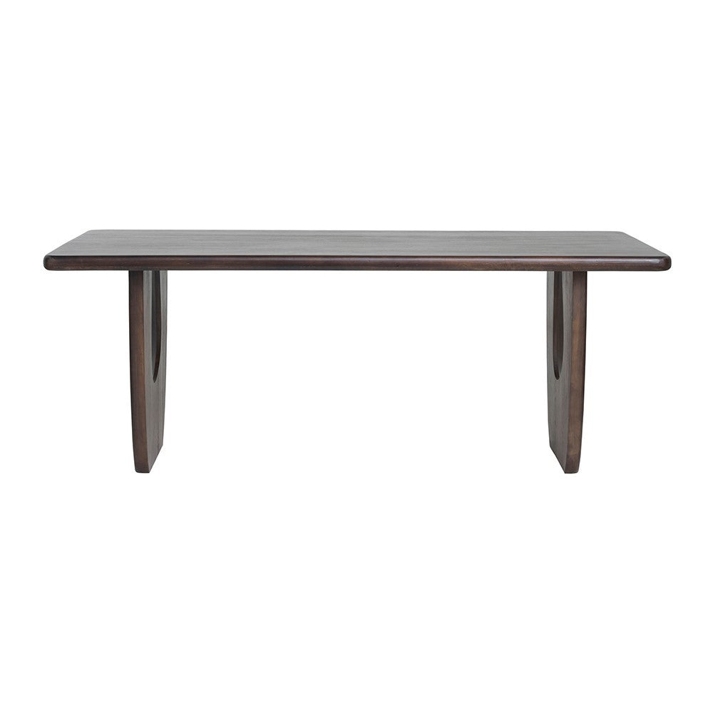 Eetkamertafel 220, Mango Brown Walnut – afbeelding 2