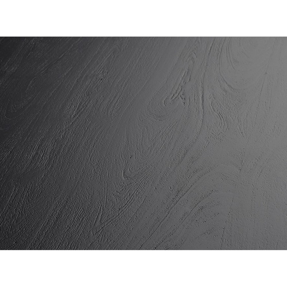 Eetkamertafel deens ovaal 210, Acacia Black – afbeelding 5