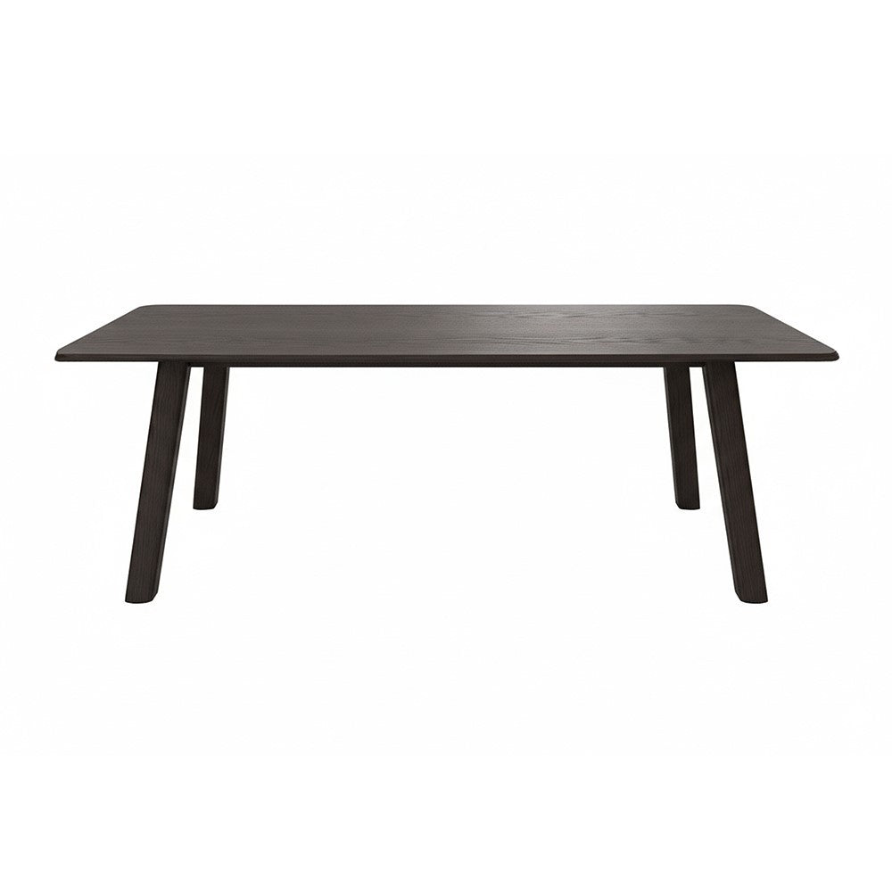 Eetkamertafel Salo 160, langwerpig met ronde hoeken, Dark Chocolate – afbeelding 2