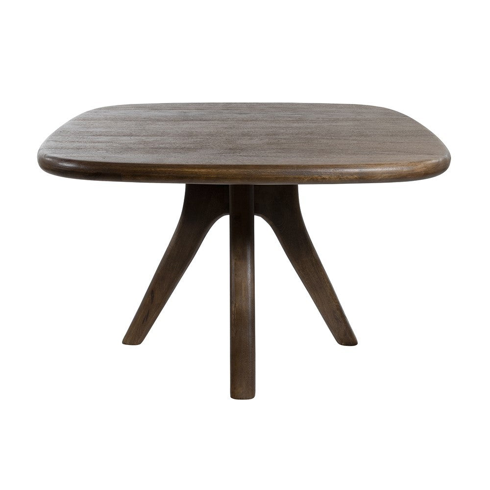 Eetkamertafel stuiver vorm 150, Mango Espresso Brown – afbeelding 3