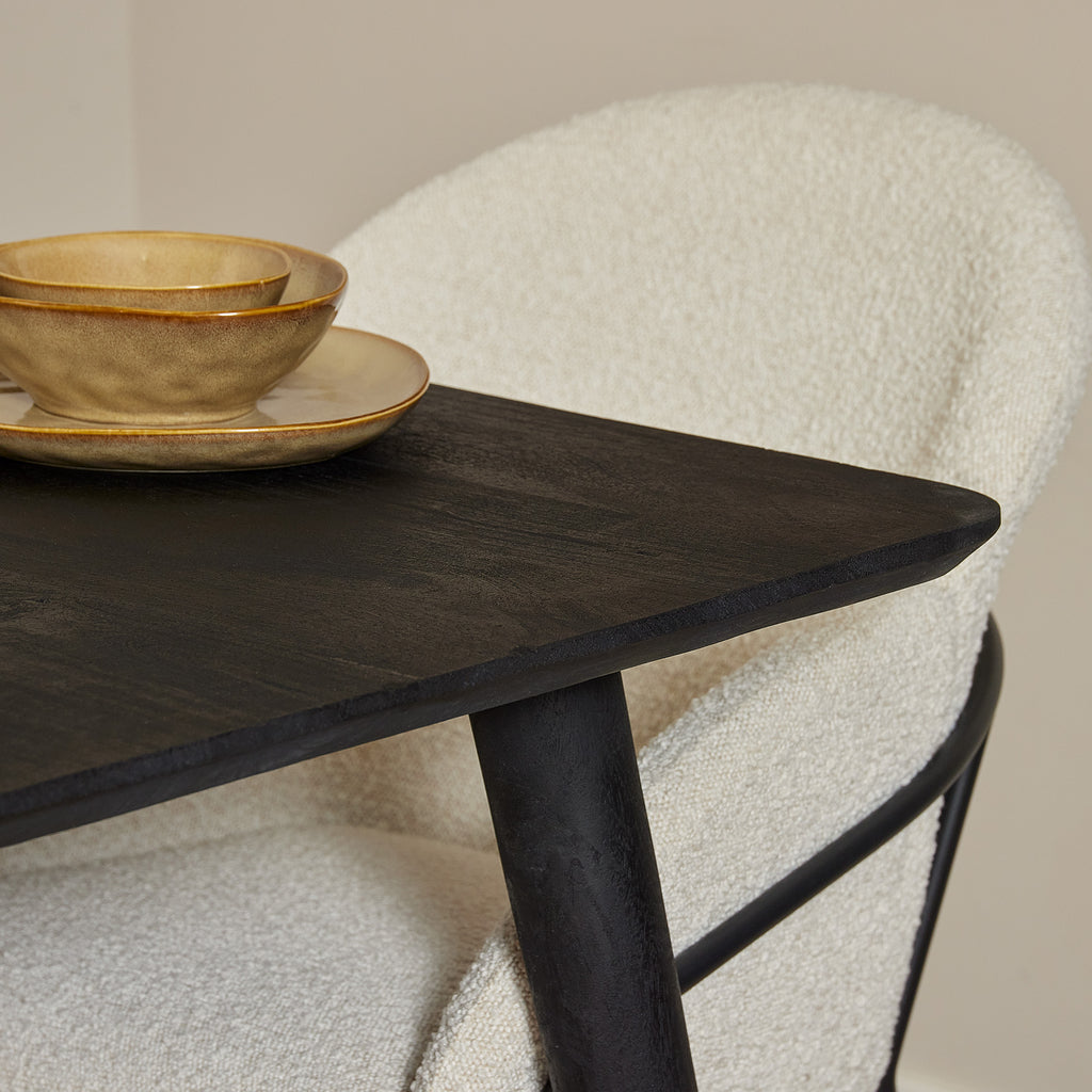 Eettafel Oxford Black | 180 cm