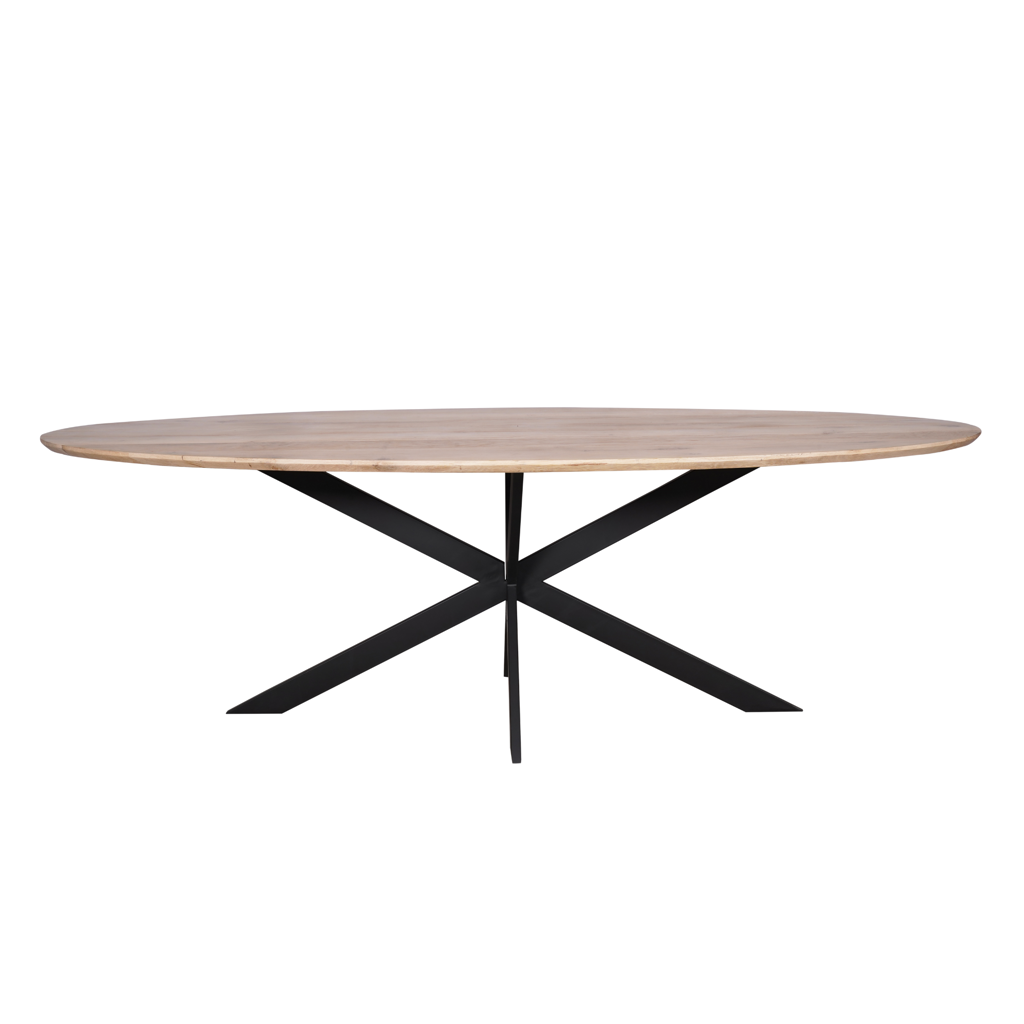 Eiken eettafel Ferris | Ovaal 210 cm | Naturel