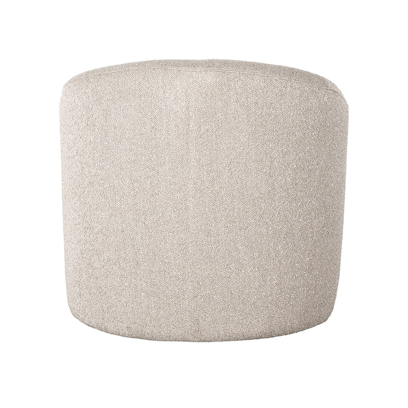 LABEL51 Fauteuil Alby - Beige - Boucle