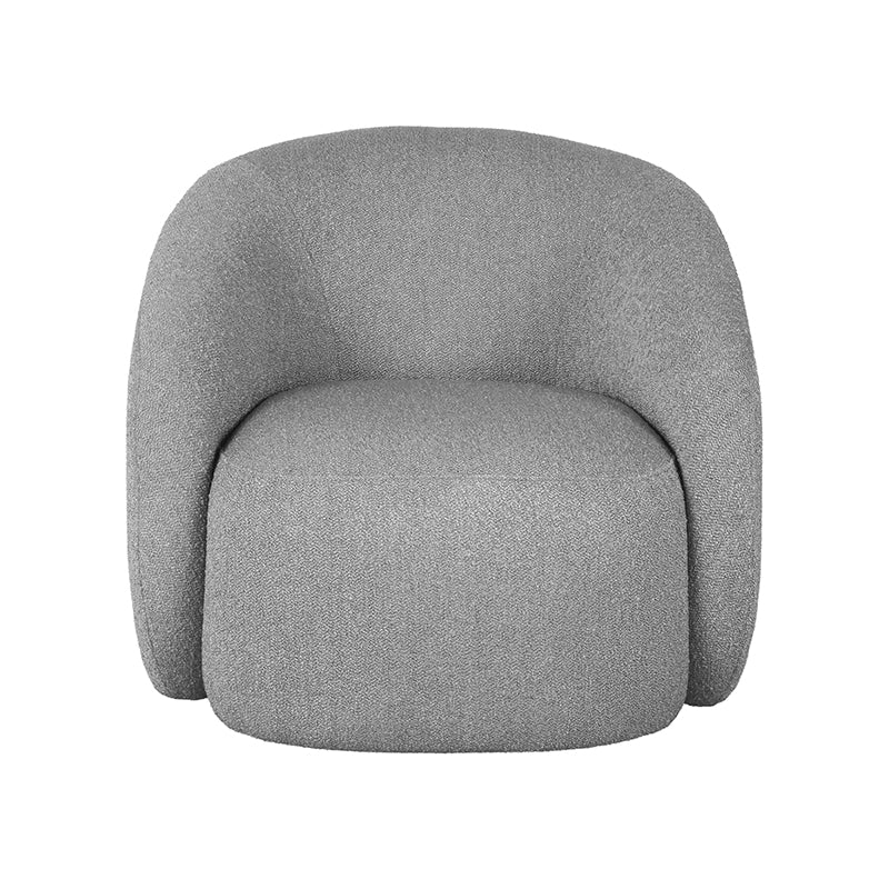 LABEL51 Fauteuil Alby - Grijs - Boucle